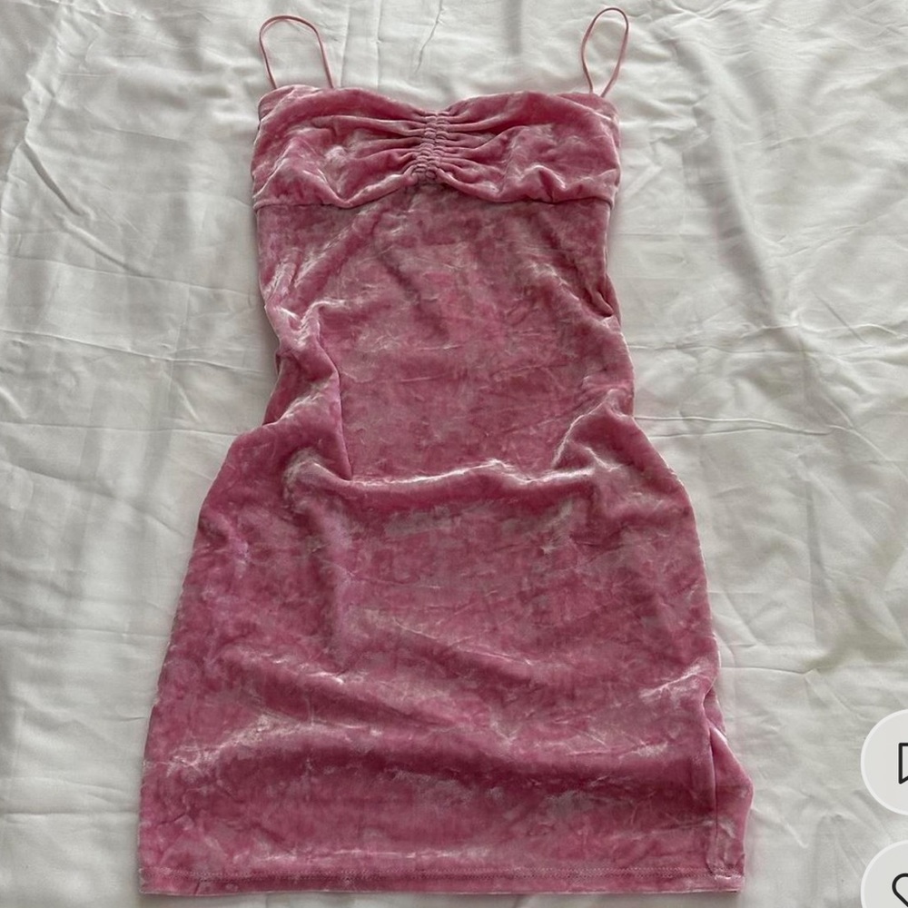 Urban outfitters pink mini dress